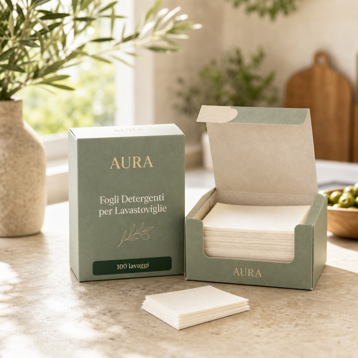 Aura™ | Fogli Lavastoviglie Eco